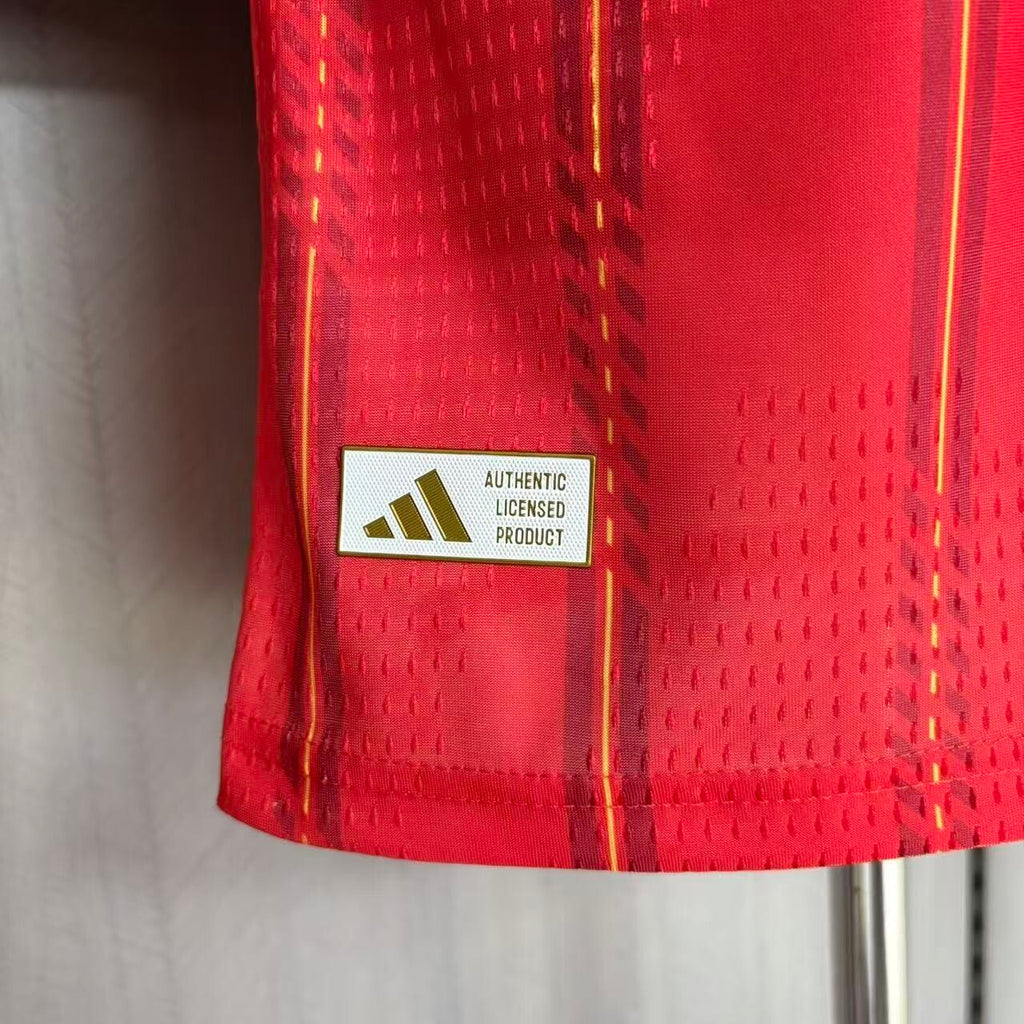 Camisa Espanha Adidas I 2025/26   Jogador Masculina