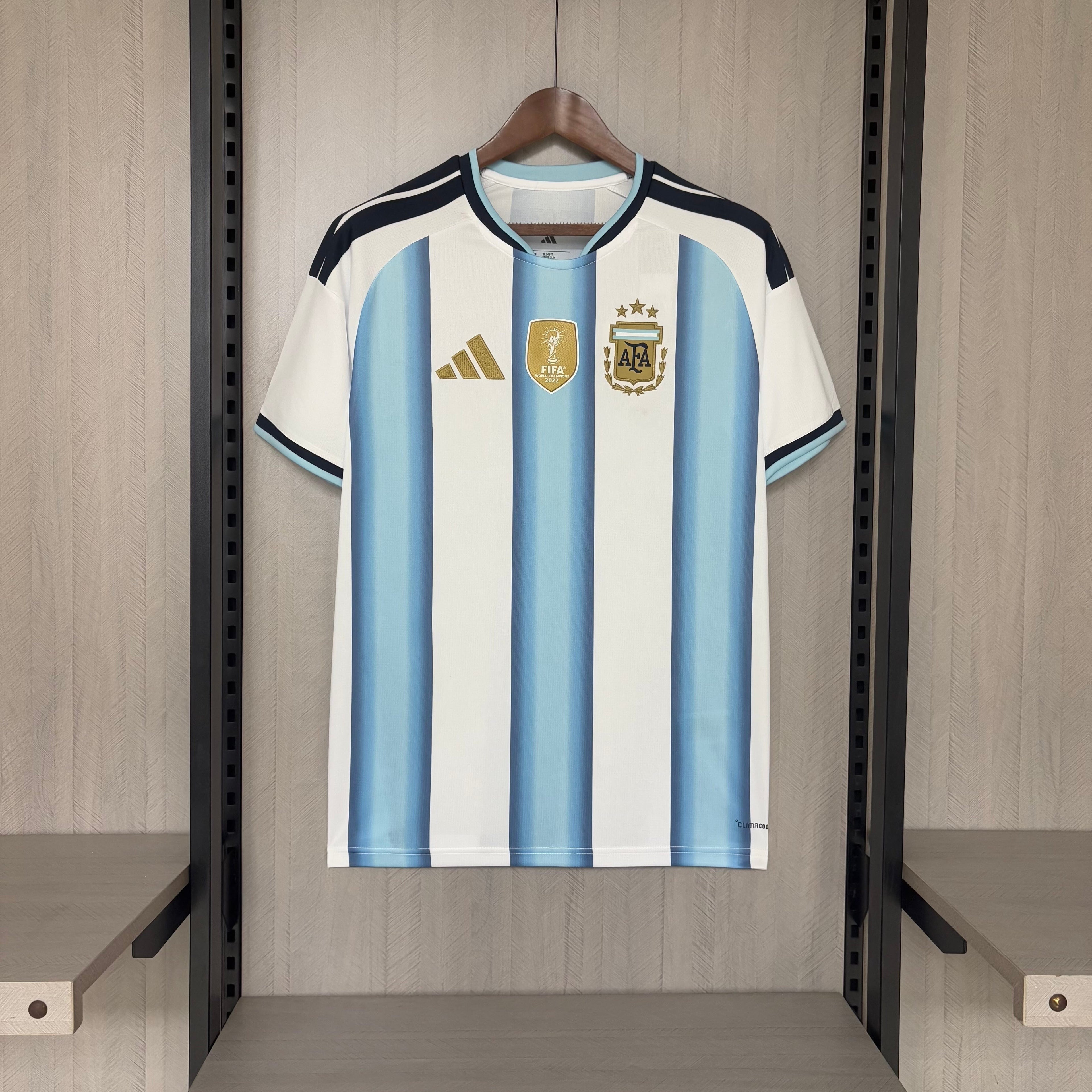 Camisa Argentina Adidas I 2025/26 Jogador Masculina