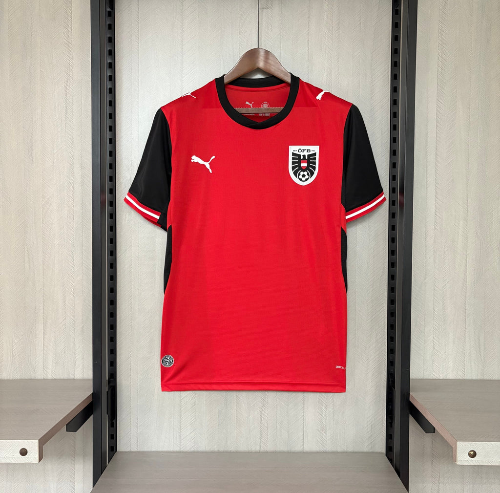 Camisa Áustria Puma I 2025/26 Torcedor Masculina