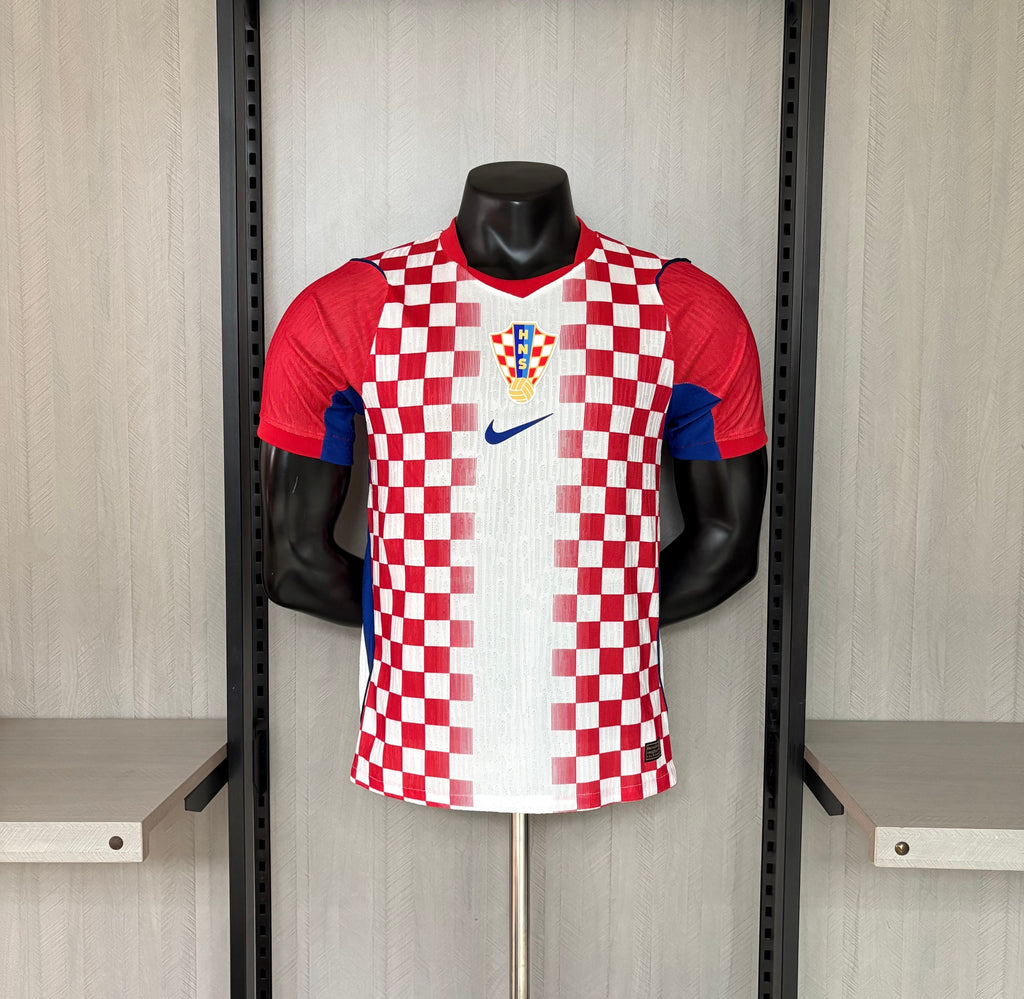 Camisa Croácia Nike I 2025/26 Jogador Masculina