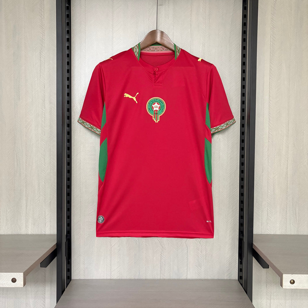 Camisa Marrocos Puma I 2025/26 Torcedor Masculina
