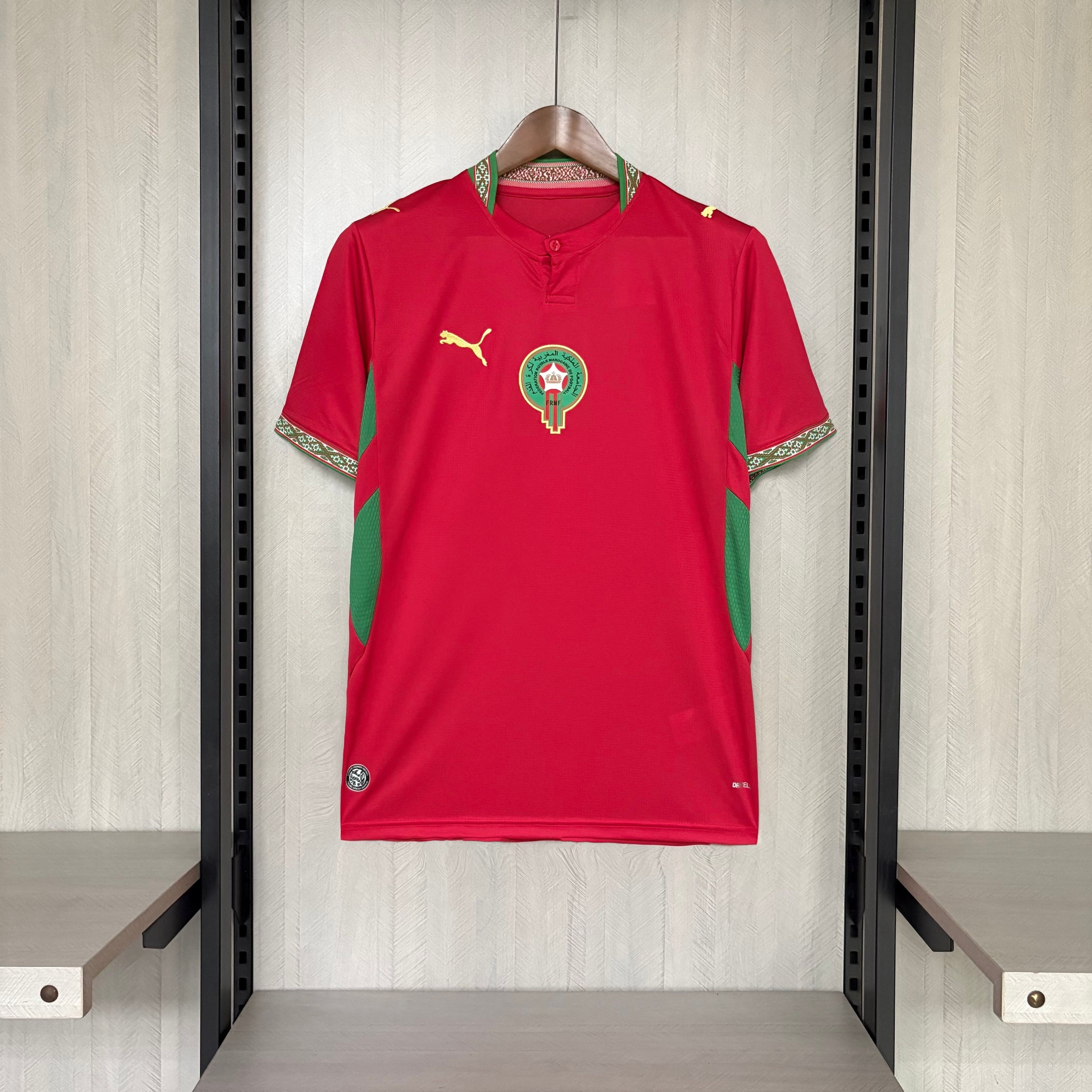 Camisa Marrocos Puma I 2025/26 Torcedor Masculina