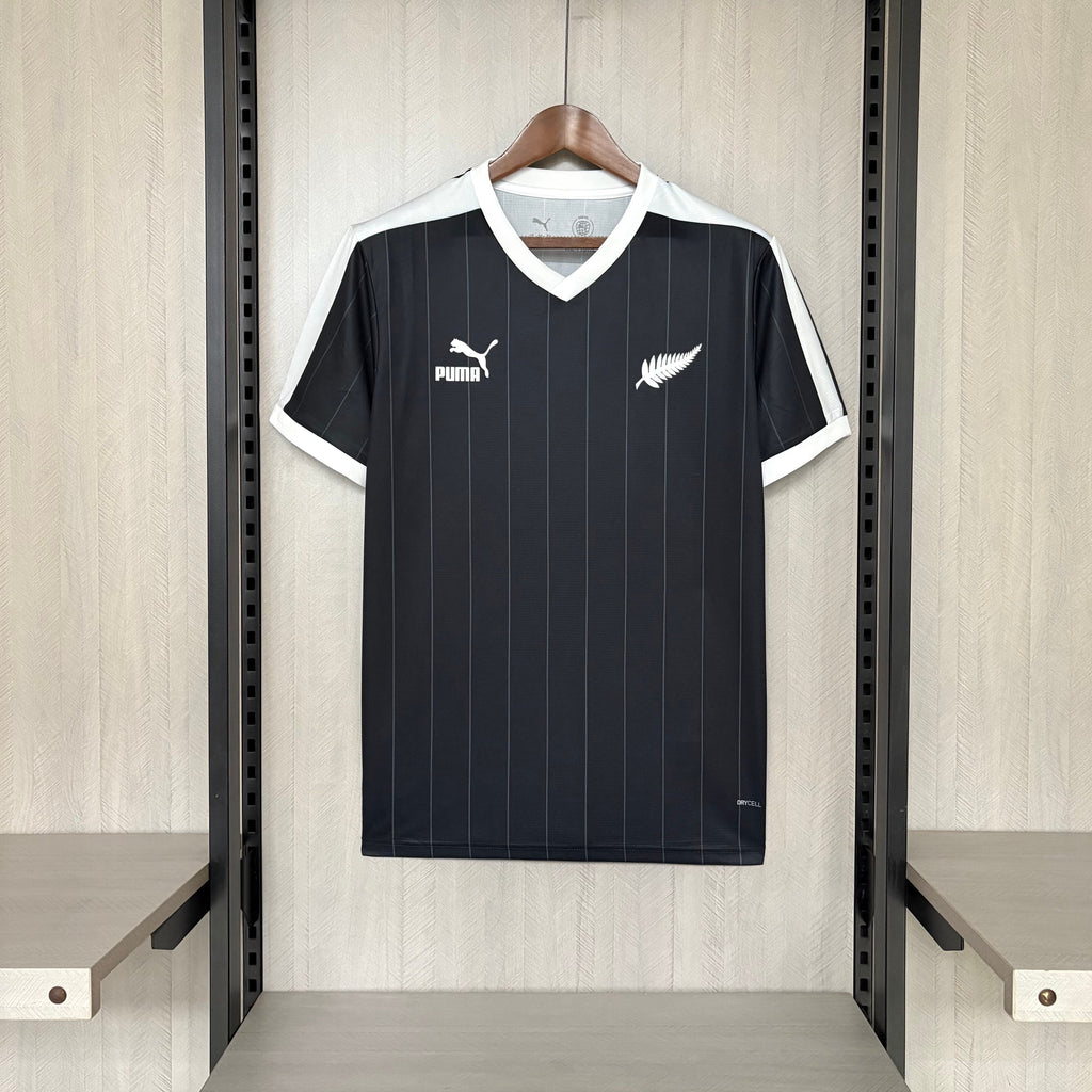 Camisa Nova Zelândia Puma I 2025/26 Jogador Masculina Amarela