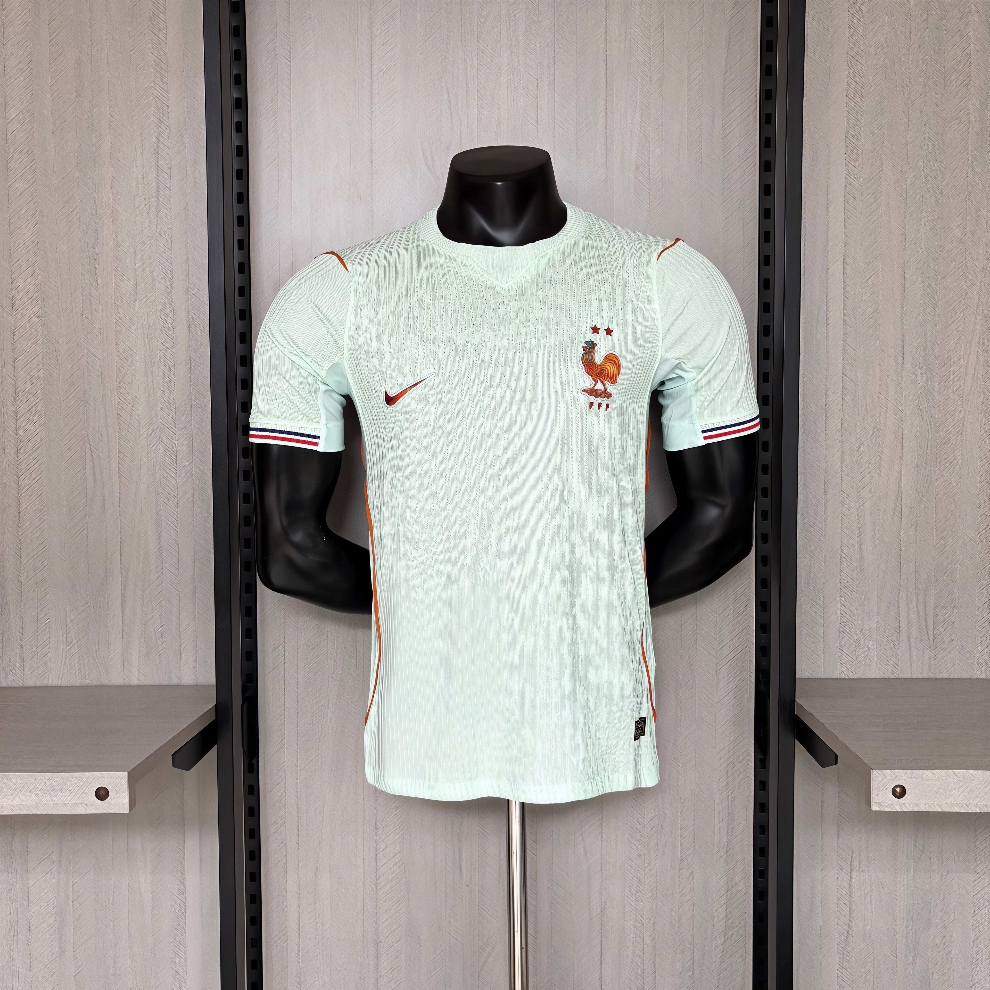 Camisa França Branca Nike I 2025/26 Jogador Masculina