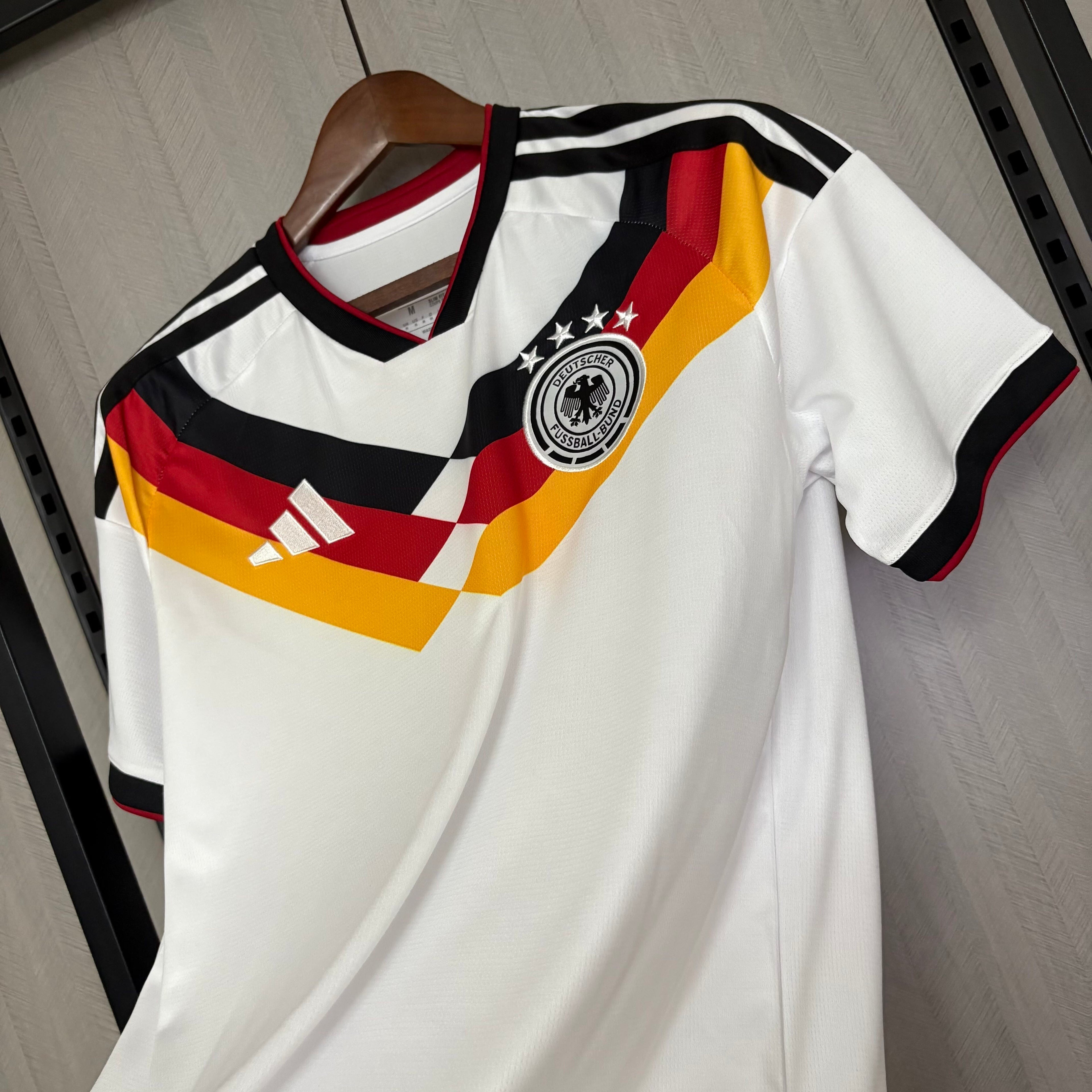 Camisa Alemanha Adidas I 2025/26 Torcedor Masculina