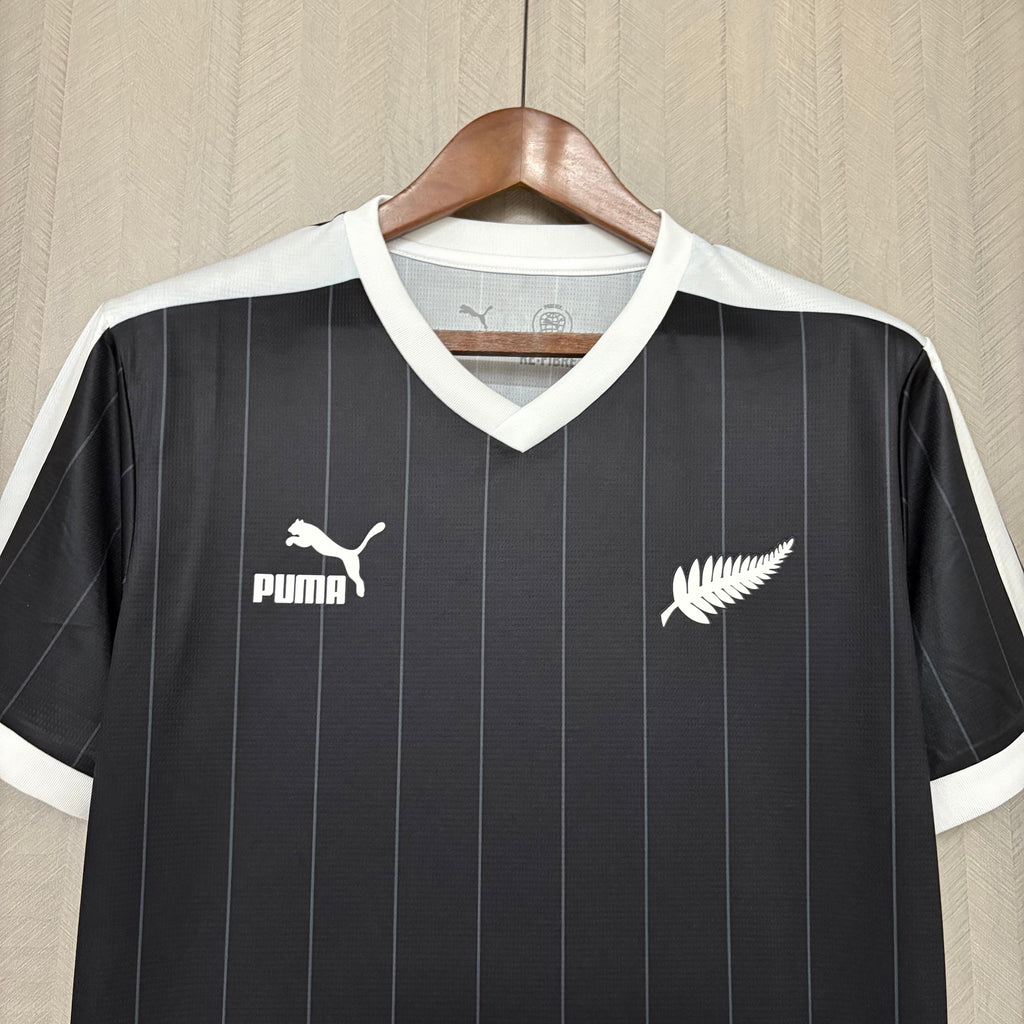 Camisa Nova Zelândia Puma I 2025/26 Jogador Masculina Amarela