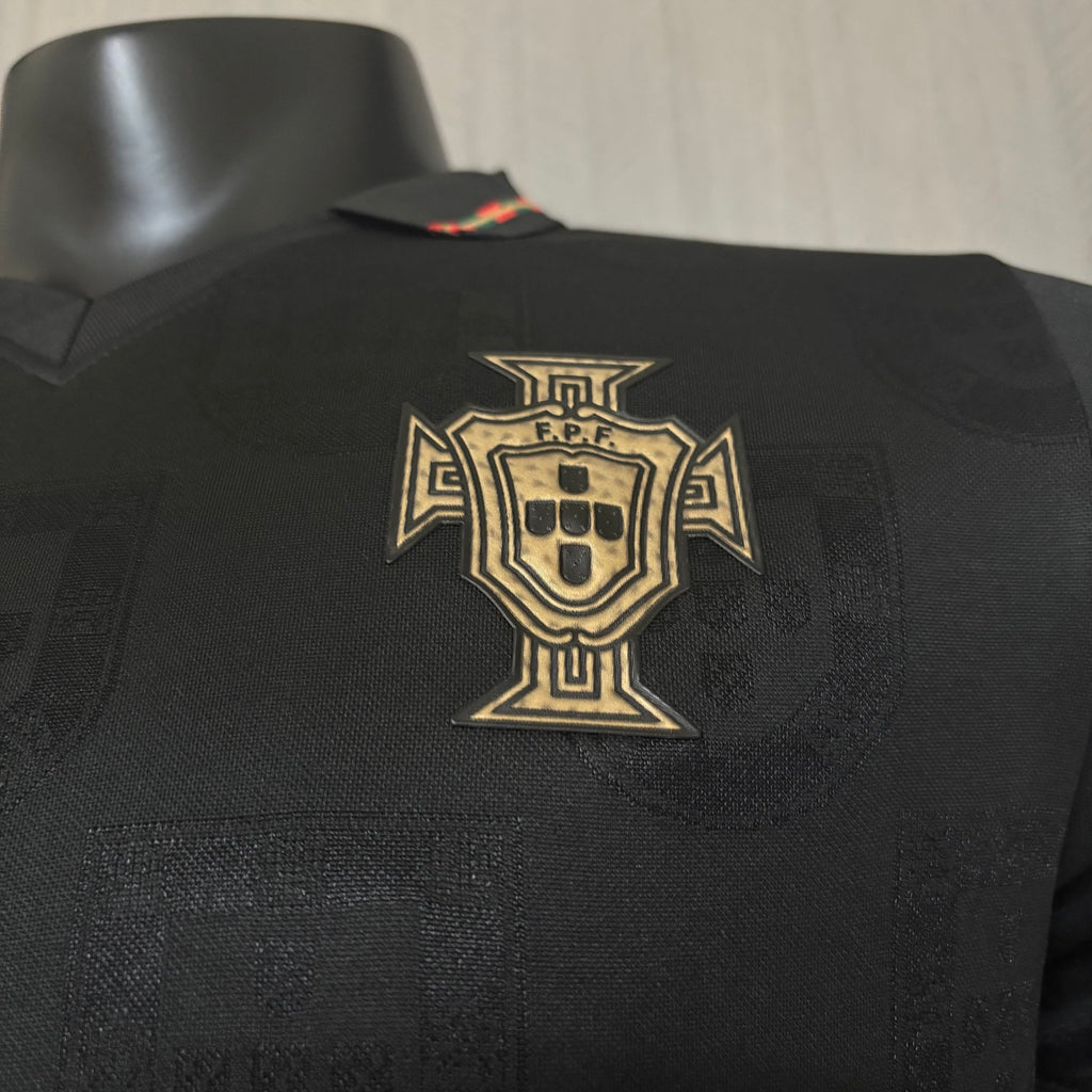 Camisa Portugal Preta Puma I 2025/26 Jogador Masculina