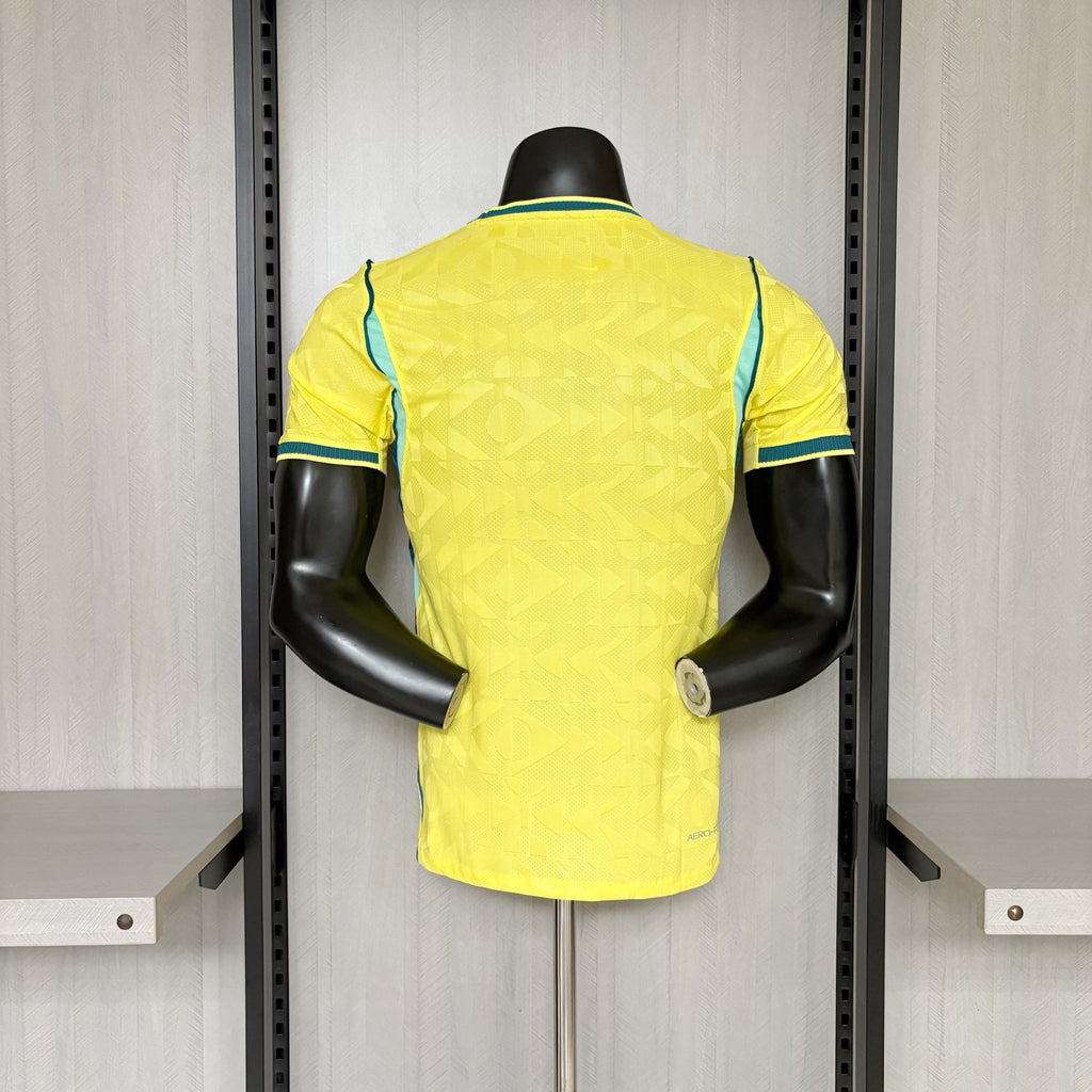 Camisa Brasil Amarela Nike I 2025/26 Jogador Masculina