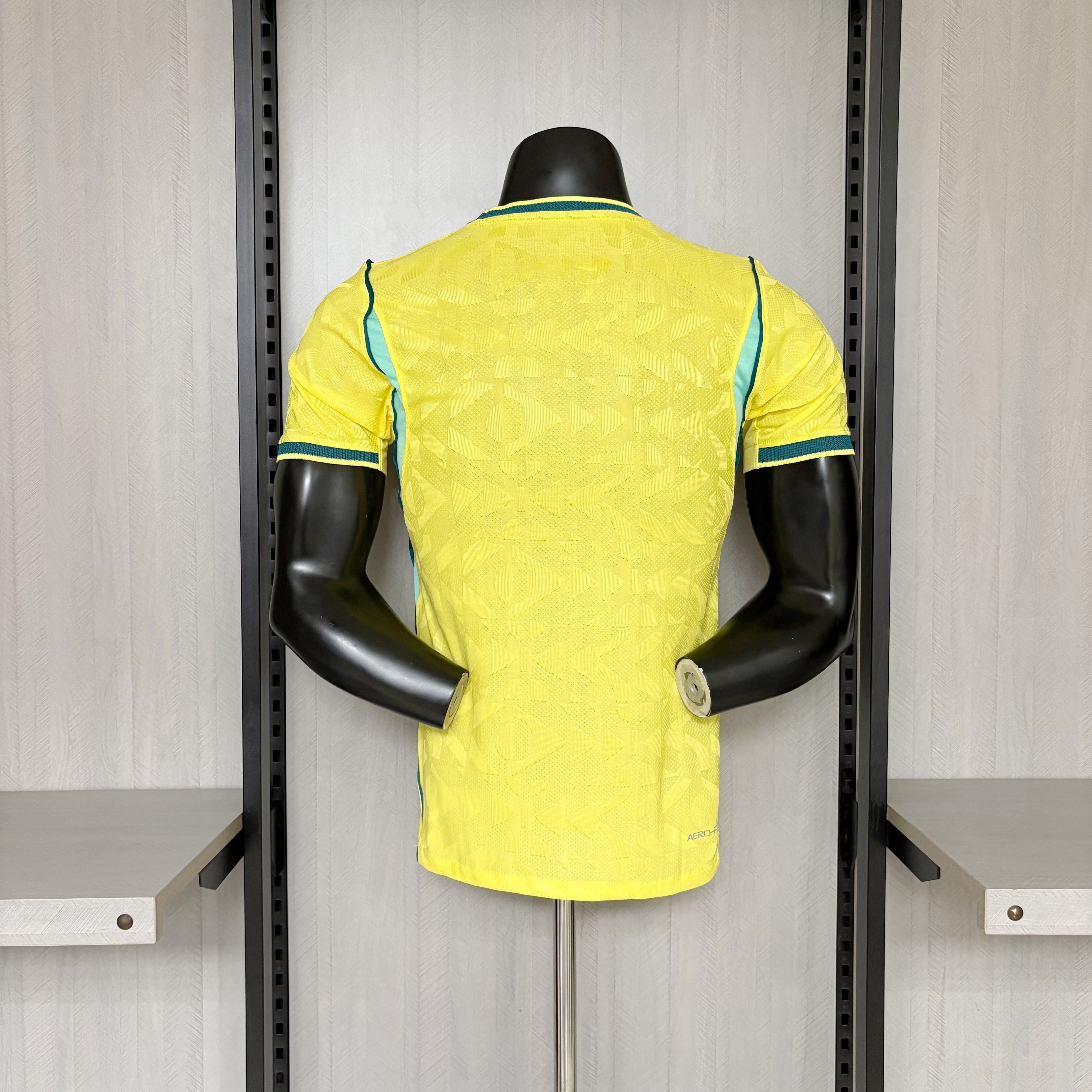 Camisa Brasil Amarela Nike I 2025/26 Jogador Masculina