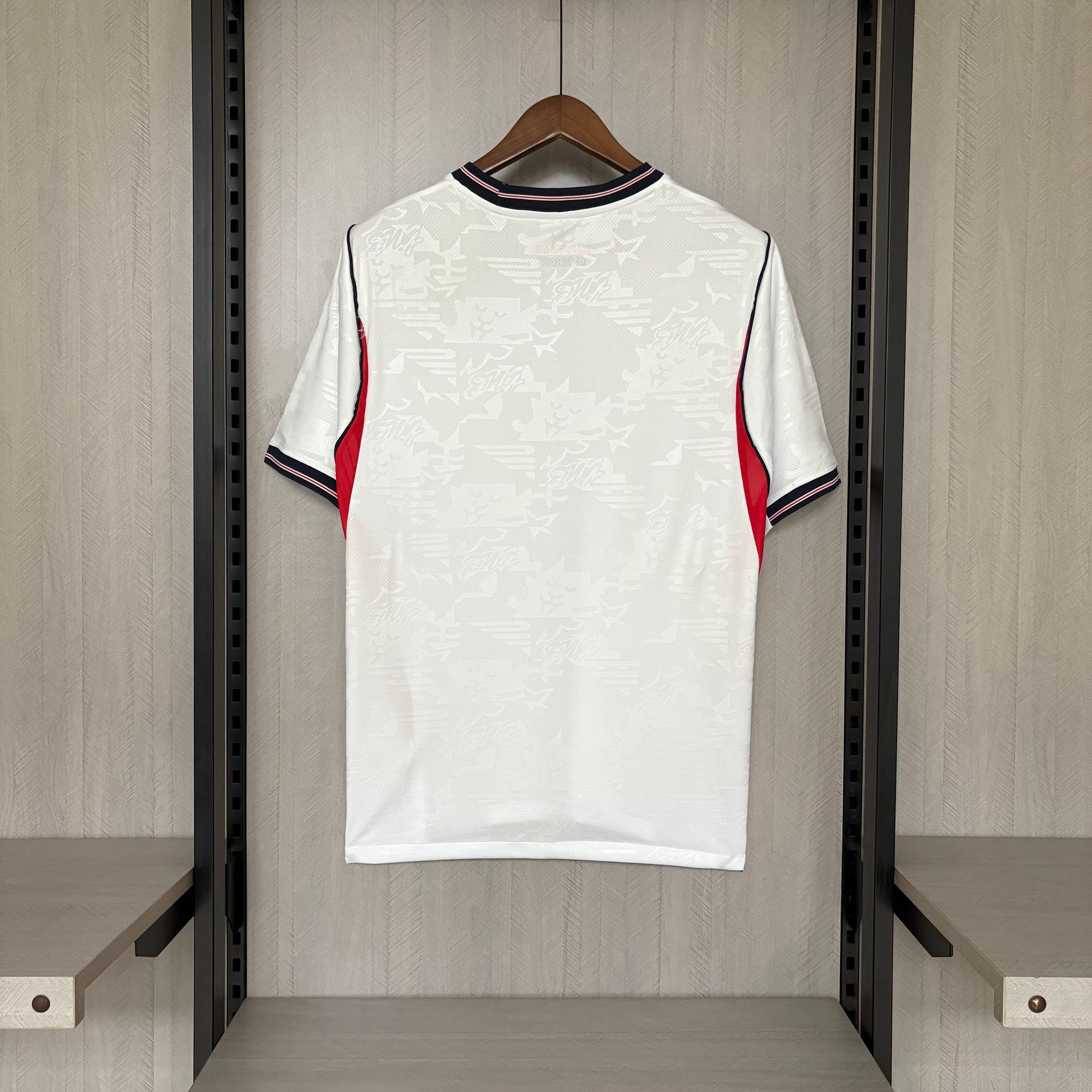 Camisa Inglaterra Branca Nike I 2025/26 Jogador Masculina